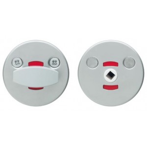 Поворотная кнопка для туалетных дверей LH001 WC (FE)